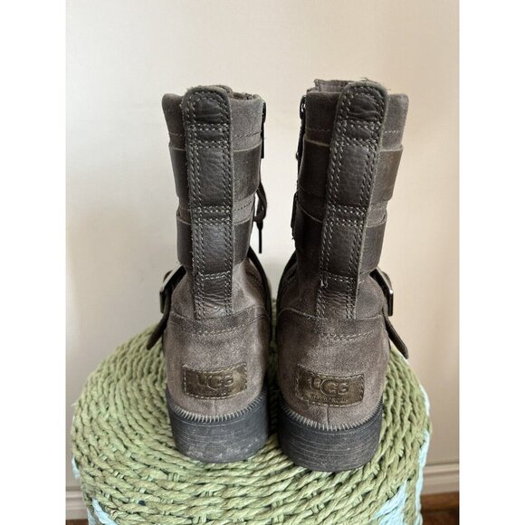 UGG Women's Zia Suede Boot 7 US - Picture 2 of 12